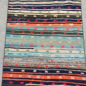Teppichläufer 3x20, Kelim Teppich Läufer, Vintage 3x20 Kelim Teppich Läufer, Kelim Teppich Läufer, Kelim Teppich Läufer