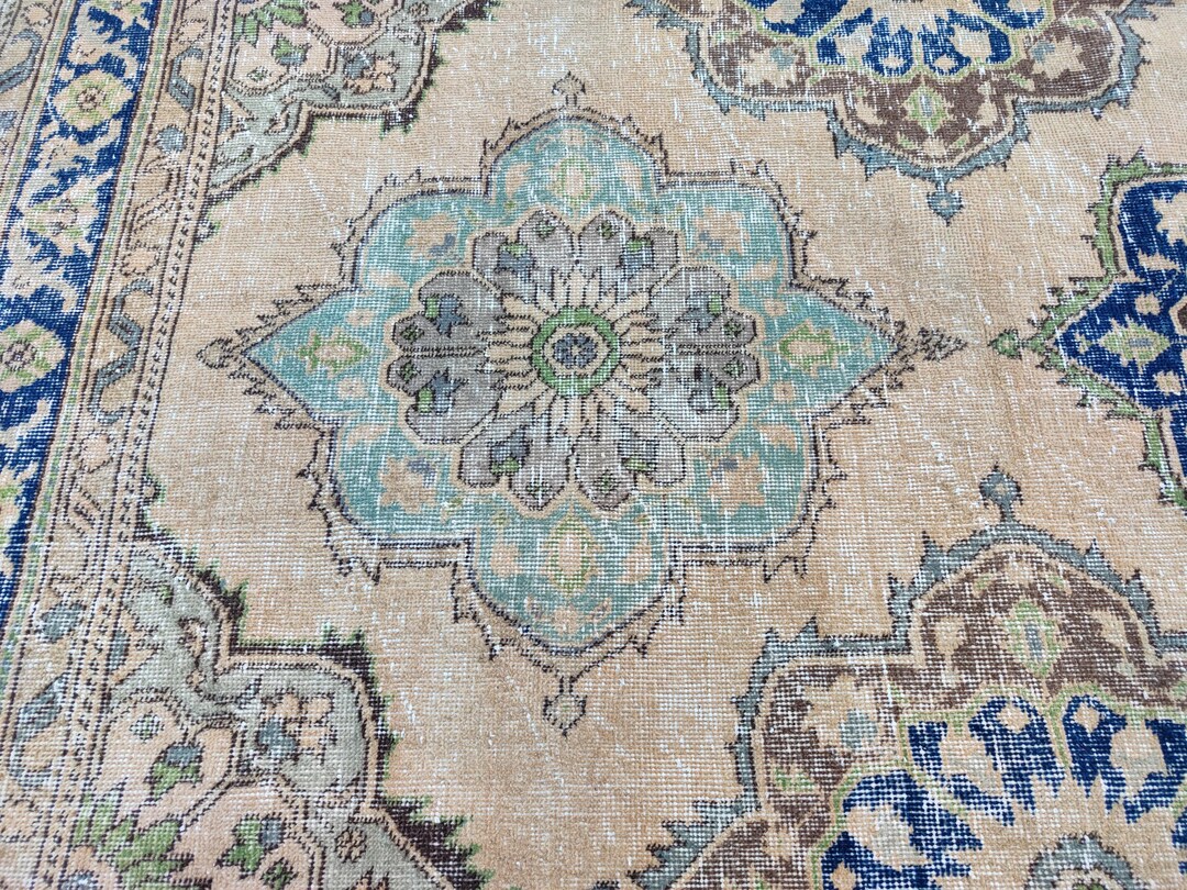 RARE! 3x25 Runner Vintage, Extra Long Runner Rug, Turkish 3x26 Runner ...
