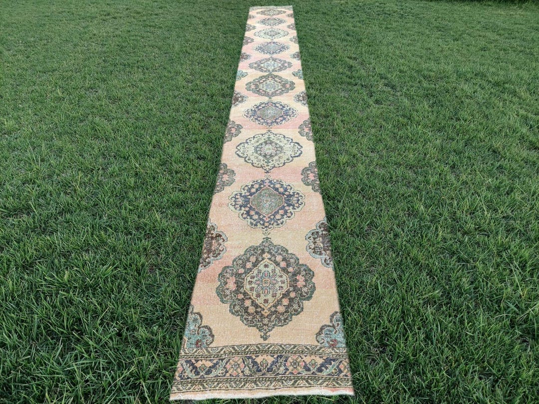 21' Feet Runner Rug Extra Long, Stair Rug Runner, Persian Heriz Runner ...