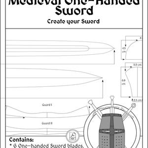 Medeltida enhandssvärdmönster