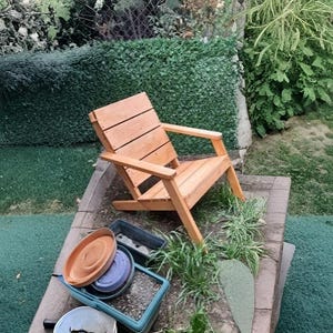 Wooden Garden Terrace Resting Chair, Wooden Garden Chair