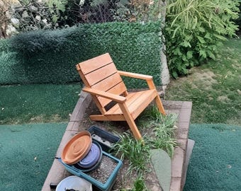 Handmade Solid Wood Outdoor Garden Chair