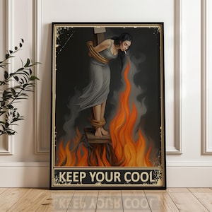 Funny Bathroom Art Print, Funny Bathroom Poster, Classical Vintage Style Painting, Printable Wall Art, Funny Gift, Altered Art