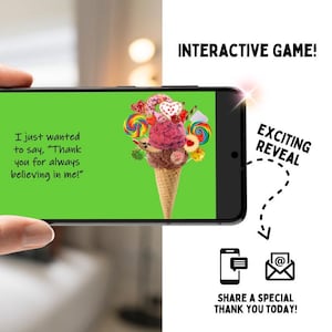 ありがとうインタラクティブゲーム、感謝の気持ちを表す、私を信じて、ユニークで思いやりのあるありがとう、友人や家族への感謝