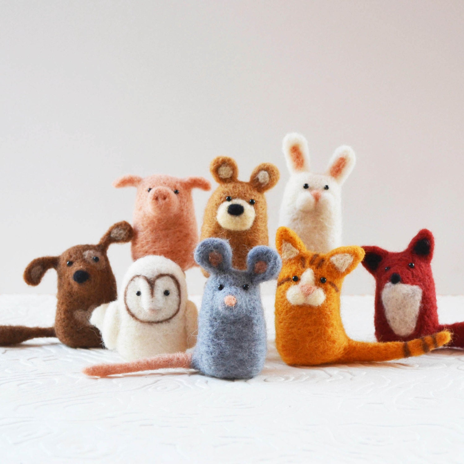 1 Available to Ship -mousekitts, Needle Felted Animal Fiber Sculpture ...