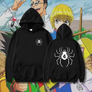 Hunter X Hunter Cosplay Hoodie, Phantom Troupe Pullover, Oversized Casual Shirt, Streetwear Top Gift
