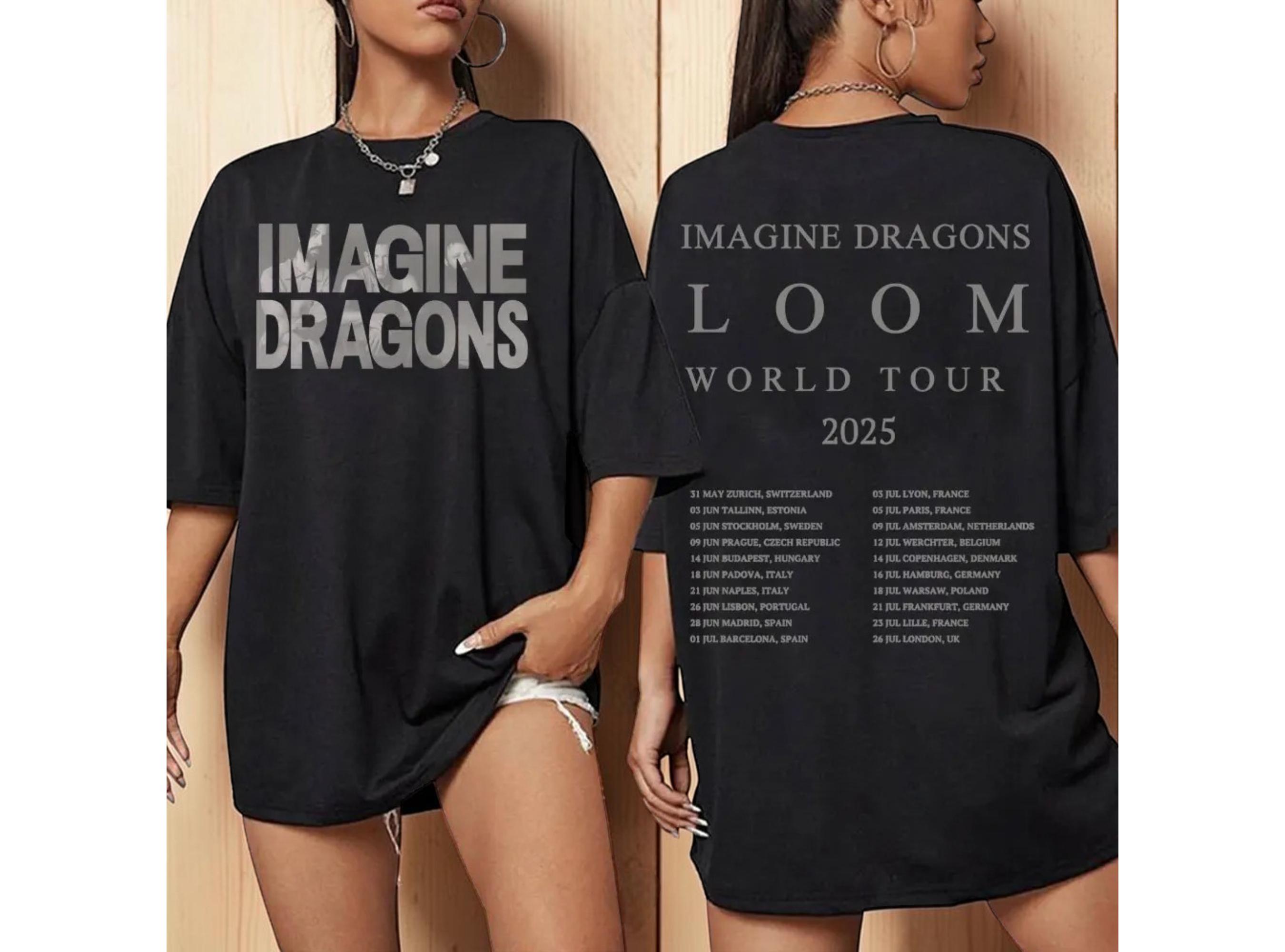 Imagine dragons loom tour shirt - Etsy 日本