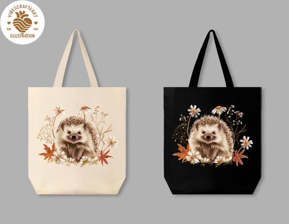 hérisson fleur Png, fichier animal mignon de la forêt, téléchargement immédiat png