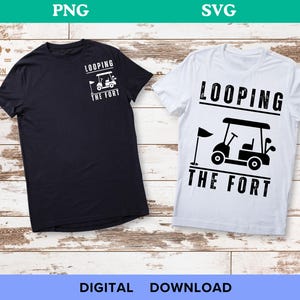 Pętla fortu PNG SVG 300 DPI, Halloween Svg, Kemping w forcie Svg, Kemping w forcie na Florydzie Svg, Wózek golfowy Svg, Kamper na Florydzie Svg, Fort
