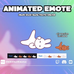 Animated Dance Emote Bunny Break dance | hip hop dance | spin move dance | twitch and discord | GIF