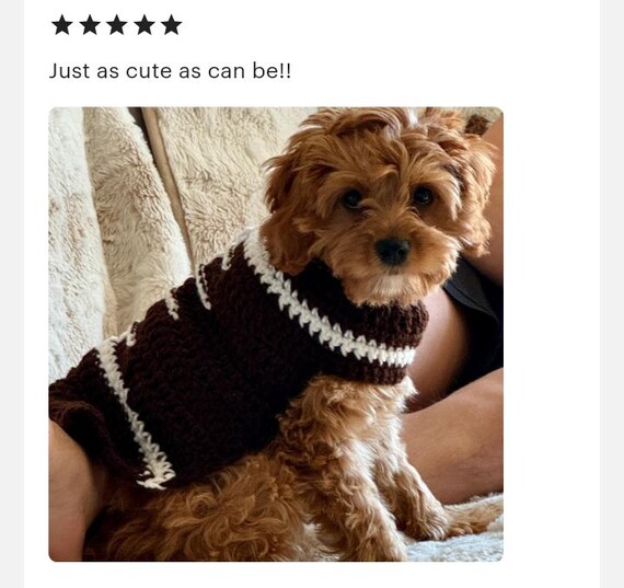 ⭐︎犬服⭐︎handmade Dog Puppy Football Sweater | Custom Favorite Team Color Choice