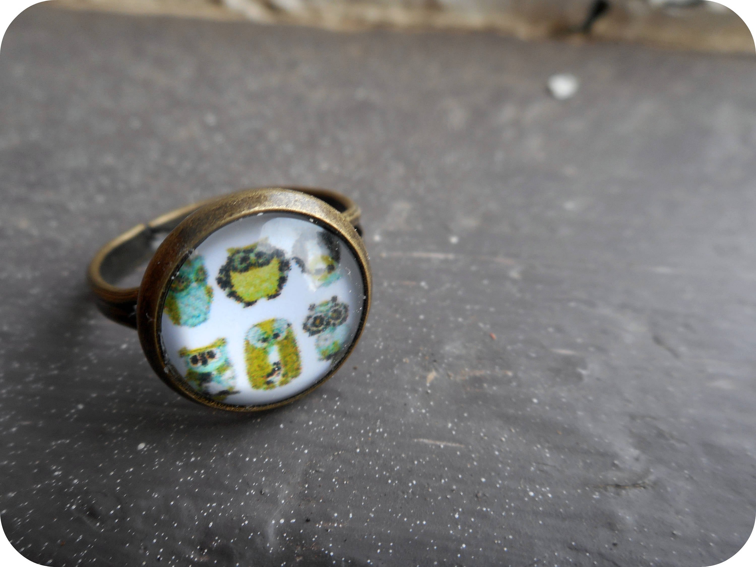 The Owl Family Ring. #FestiveEtsyFinds