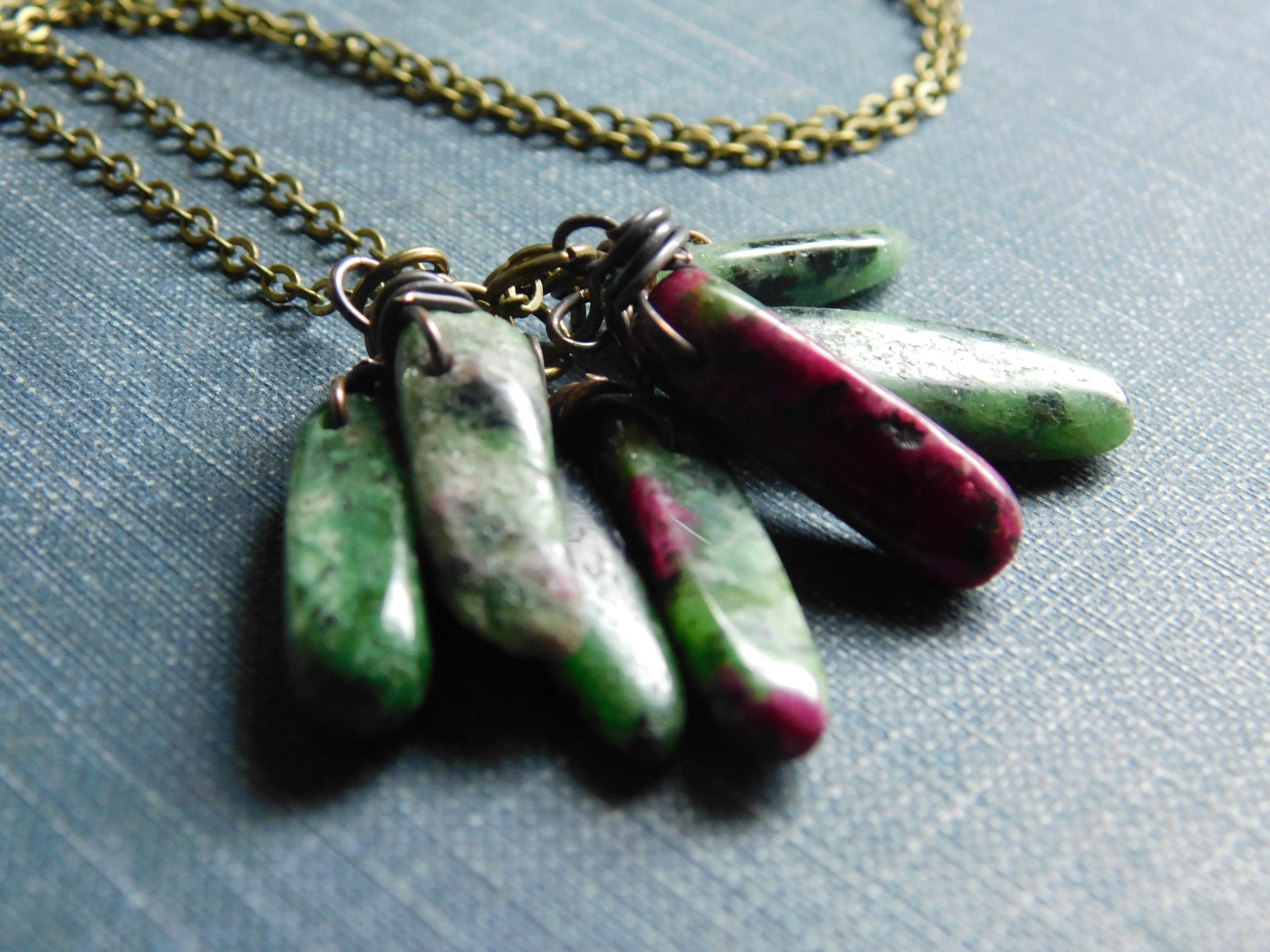 The Mother Earth Necklace genuine Ruby 