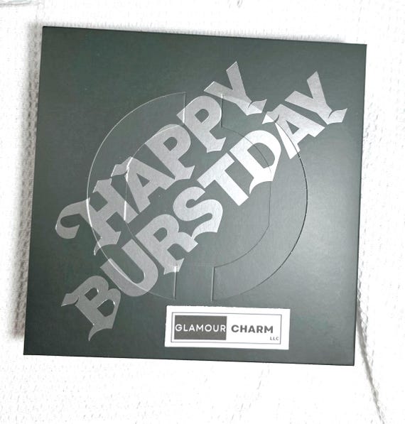 SEVENTEEN Happy Burstday Album: New Escape Ver. Cake Slice, Poster