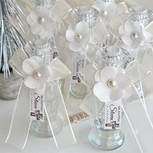Holy Water Glass Bottle For Baptism, Religious Baptism Gift,  Empty Blessed Holy Water Bottle, First Communion Favors, Christening Gift