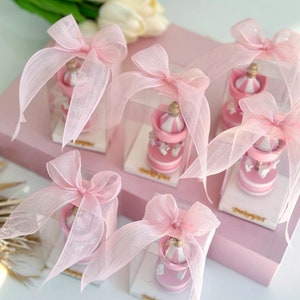 Personalized Carousel Baby Shower Favors: Wooden Keepsake Gifts, Newborn, 1st Birthday Party Favor, Baptism