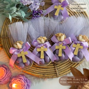 Personalized Candy Gift, Baptism Almond Candy Favors, Almond Candy Gifts, Party Favor, Personalization Gift, Almond Candy Favors for Guests, Colorful Candy Gift, Thank You Gift, Baptism Gift For Girls and Boys, Mi Bautizo, Christening Favor