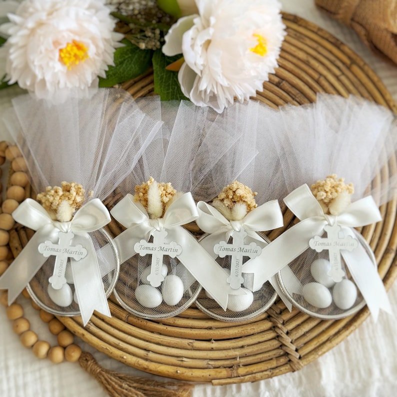 Personalized Candy Gift, Baptism Almond Candy Favors, Almond Candy Gifts, Party Favor, Personalization Gift, Almond Candy Favors for Guests, Colorful Candy Gift, Thank You Gift, Baptism Gift For Girls and Boys, Mi Bautizo, Christening Favor