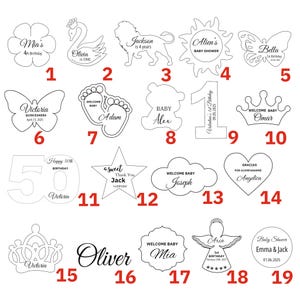 Carousel Baby Shower Party Favors, Personalized Wooden Keepsake, Carnival Themed Baby Gift, 1st Birthday Carousel Horse Favors, Custom Baby Shower Party Decorations, Welcome Baby Carnival Gift, Baptism Party Keepsake, Unique Baby Shower Ideas