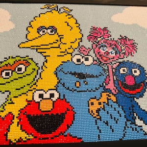 Sesame Street friends