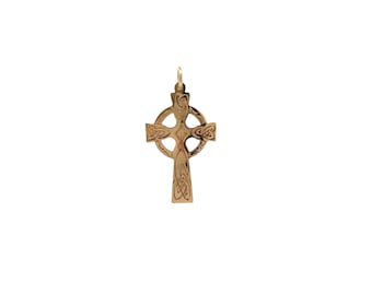 Vintage Celtic Cross Charm
