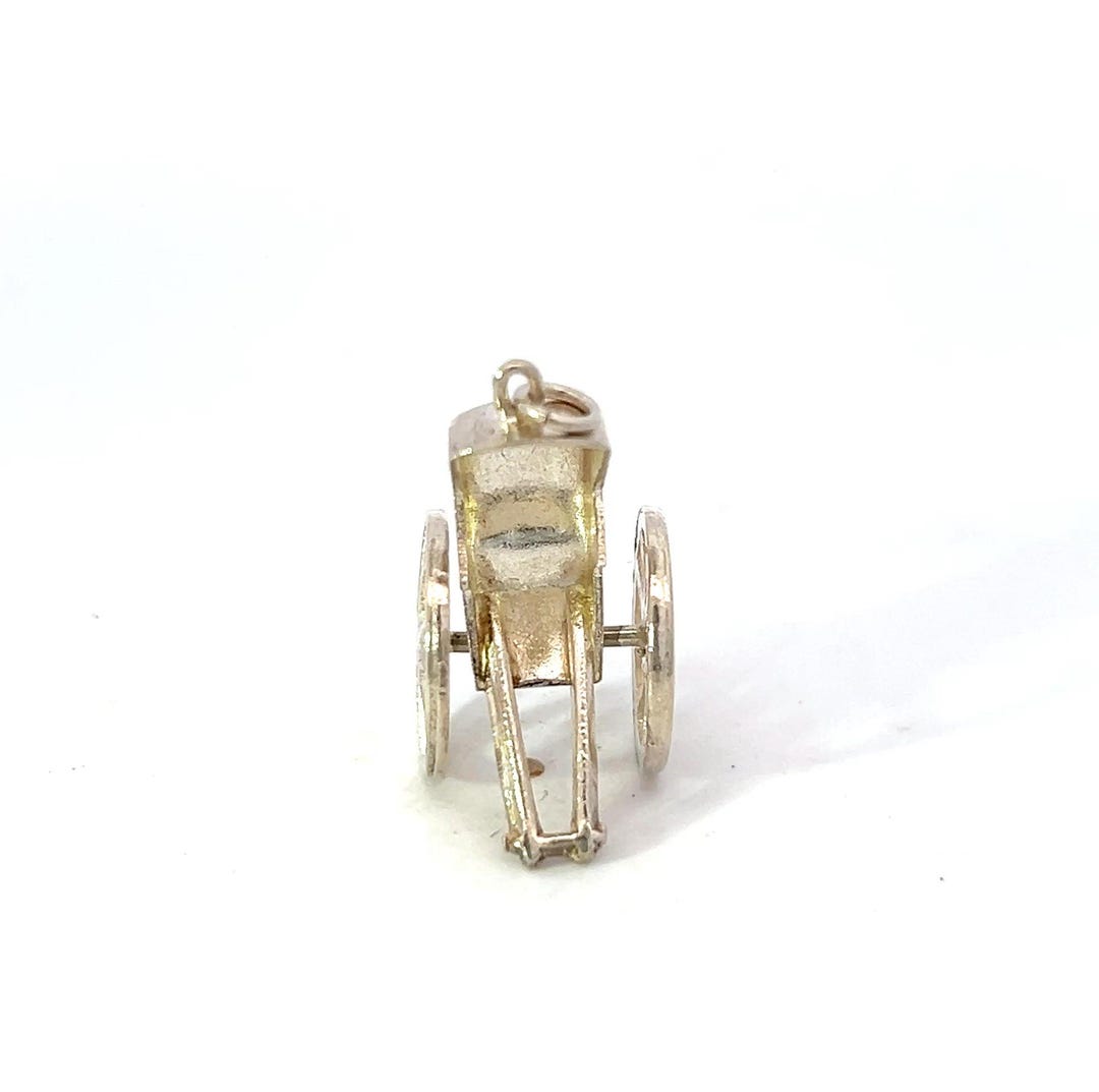 Vintage Rickshaw Charm - Etsy