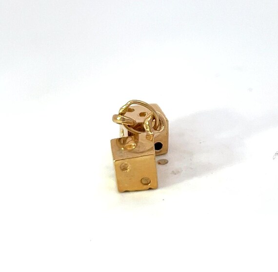 Vintage Dice Charm View 2