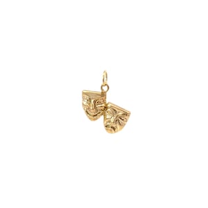 Vintage Comedy & Tragedy Charm