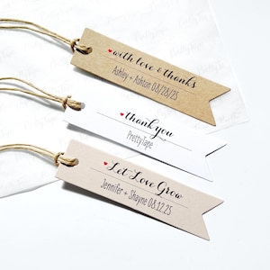 Wedding Favor Tags Wedding Thank You Tags Wedding Tags Custom gift Tag Personalized tags Bridal Shower Tag Custom Tag Smore Tag pttag01
