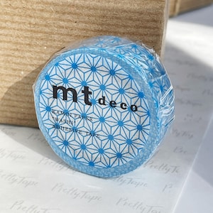 Blue Star Washi Tape Geometric Art Journaling, Scrapbooking, Planner Supplies, MT Japanese Masking Tape