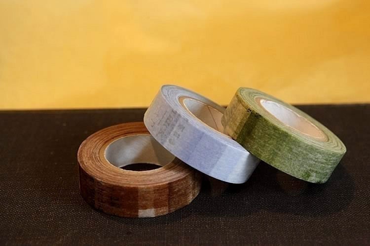 Collage Japanese Masking Tape Set of 3 15mm Washi Tape Etsy