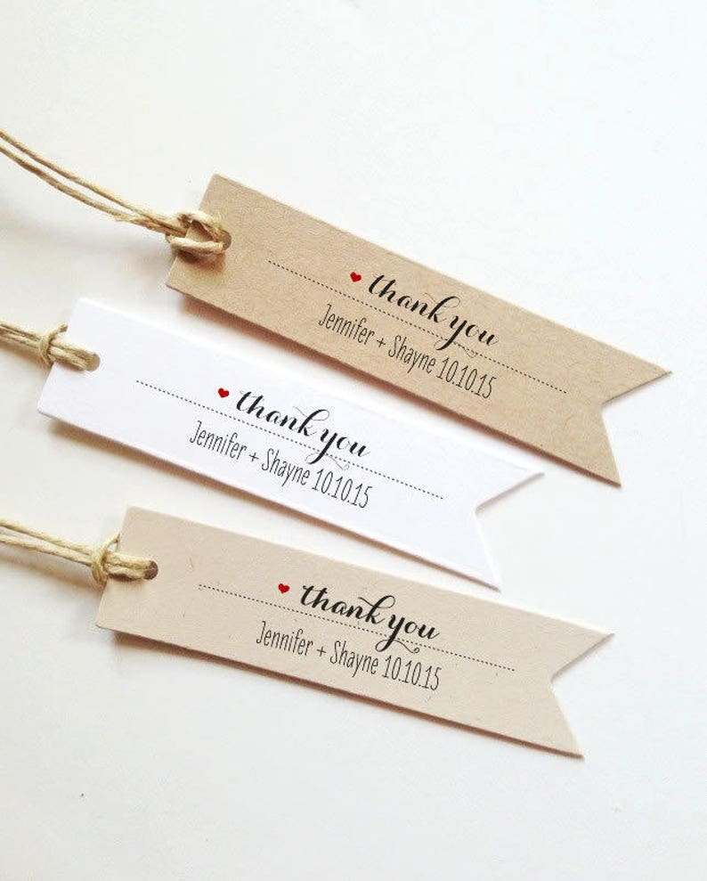 Wedding Favor Tags Wedding Thank You Tags Wedding Tags Custom gift Tag Personalized tags Bridal Shower Tag Custom Tag Smore Tag pttag01 image 3