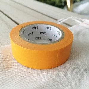 MT Solid Washi Tape Japanese Washi Tape Vibrant Scrapbooking Journaling Planner Supplies Decorative Masking Tape image 6