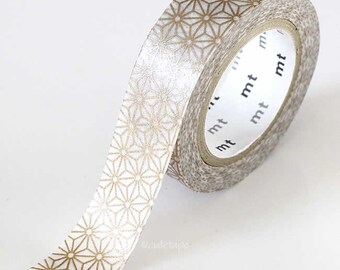 Holiday GOLD STAR Japanese Washi Tape 15mmx7m MT Masking Tape