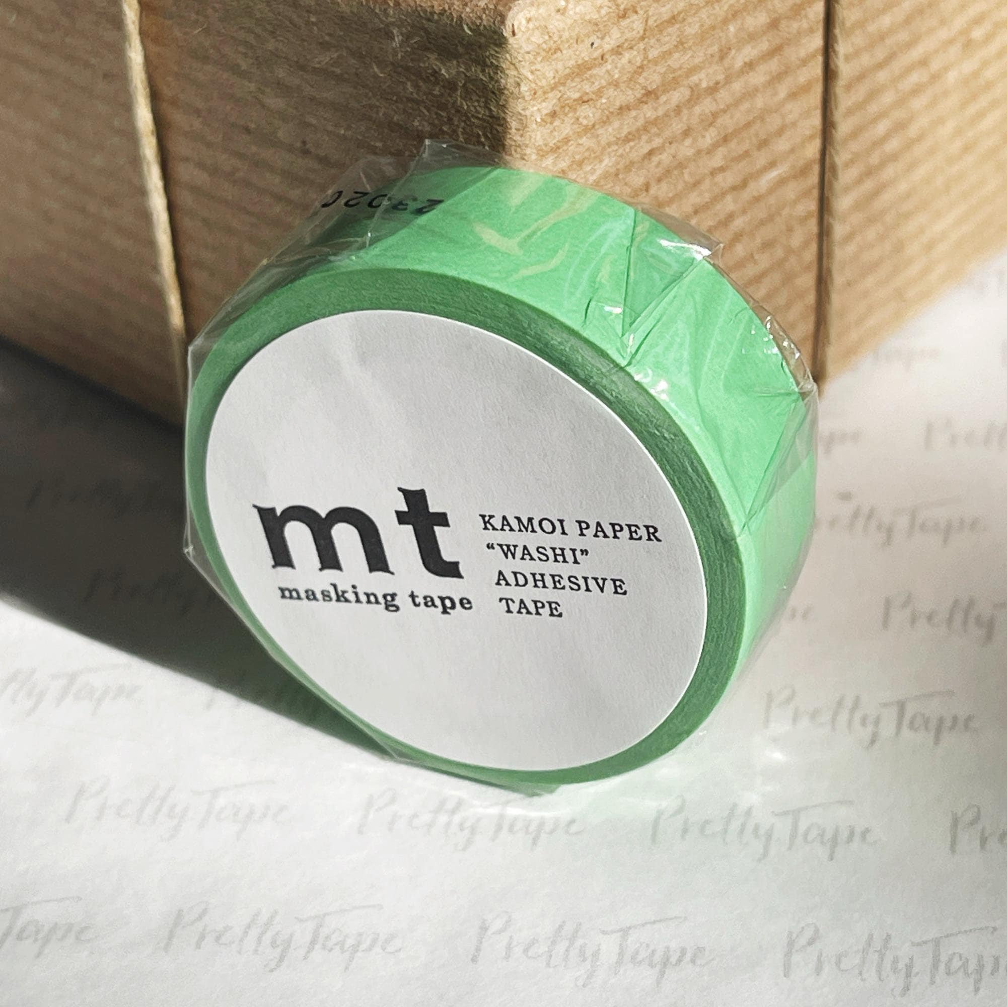 Solid Mint Washi Tape Japanese Mint masking tape Journaling, scrapbooking, planner supplies 15mmx7m  (190) - PrettyTape