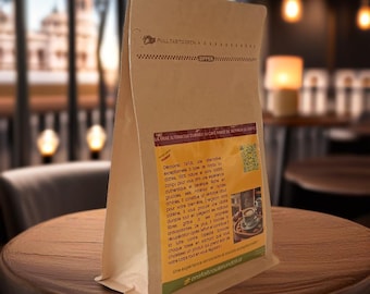 DATUS - Coffee Alternative à base de Noyaux de Dattes, Version Moulue 1kg (150 Tasses), Organic & Sustainable, Caffeine-Free