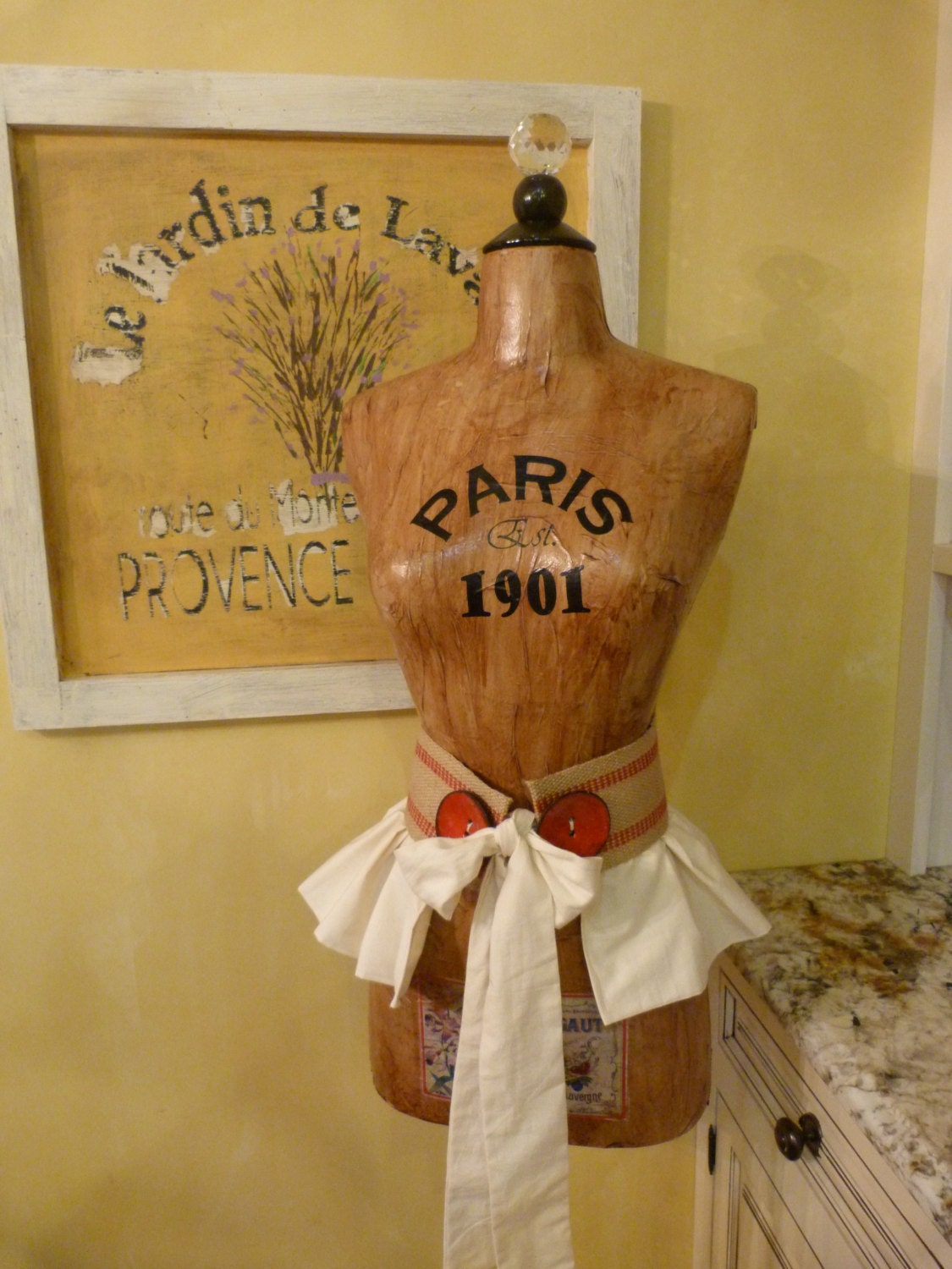 Vintage Inspired Dress Form Mannequin French Paris Art Free Shipping ...