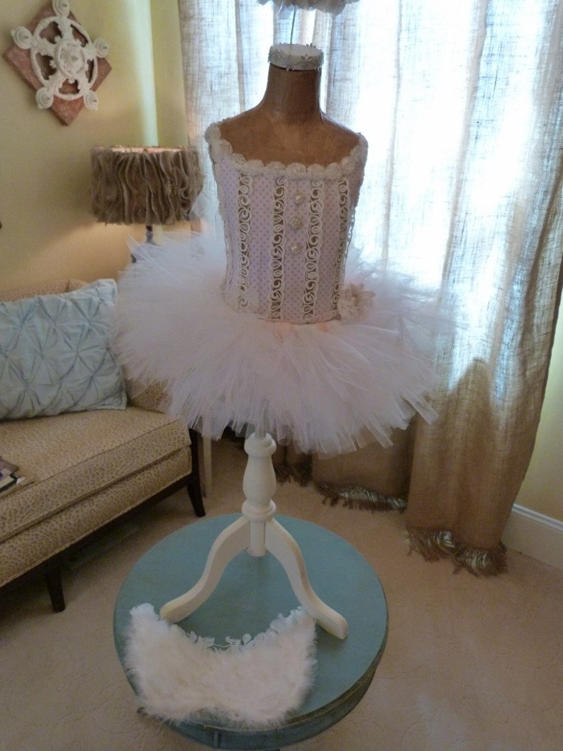 Girls Child Dress Form Mannequin Little Angel Tutu Halo Wings Special Edition Layaway Available