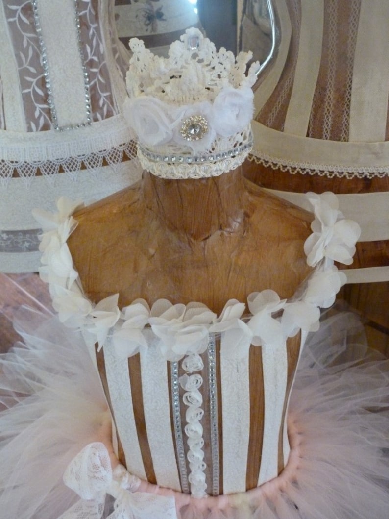 Princess Ballerina Dress Form Manneqquin Custom Personalized Vintage