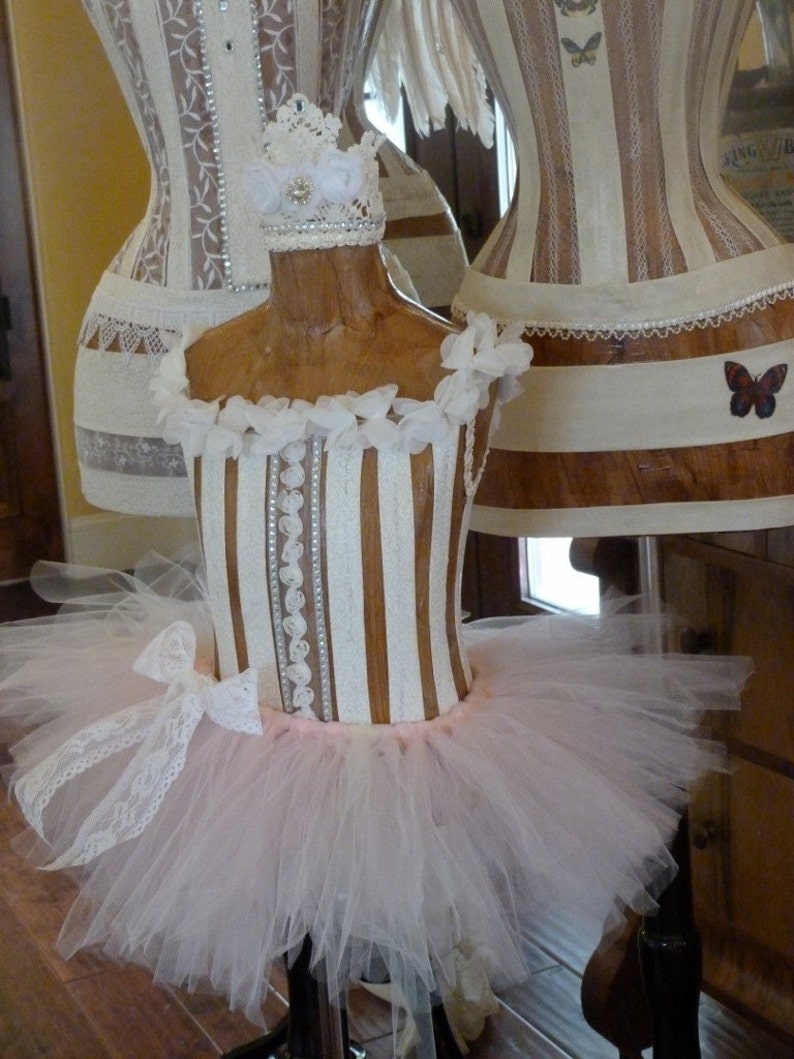 Princess Ballerina Dress Form Manneqquin Custom Personalized Vintage