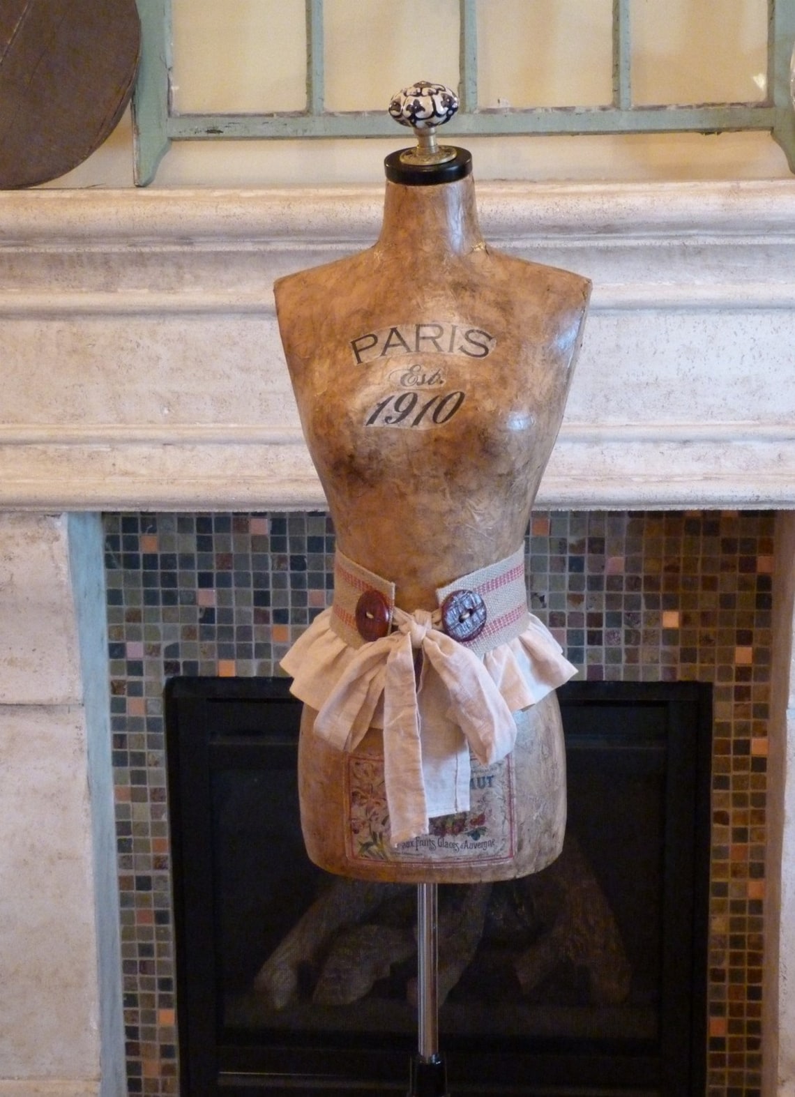 Vintage Inspired Dress Form Mannequin French Paris Art Free Etsy