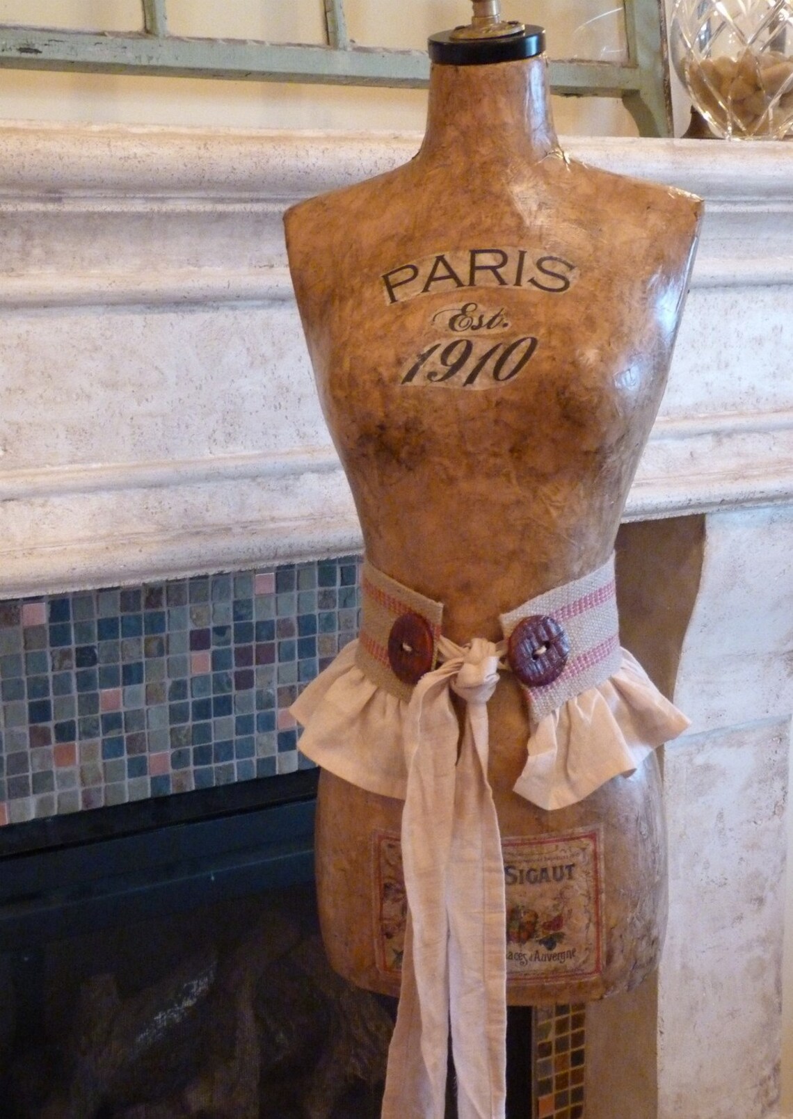 Vintage Inspired Dress Form Mannequin French Paris Art Free - Etsy