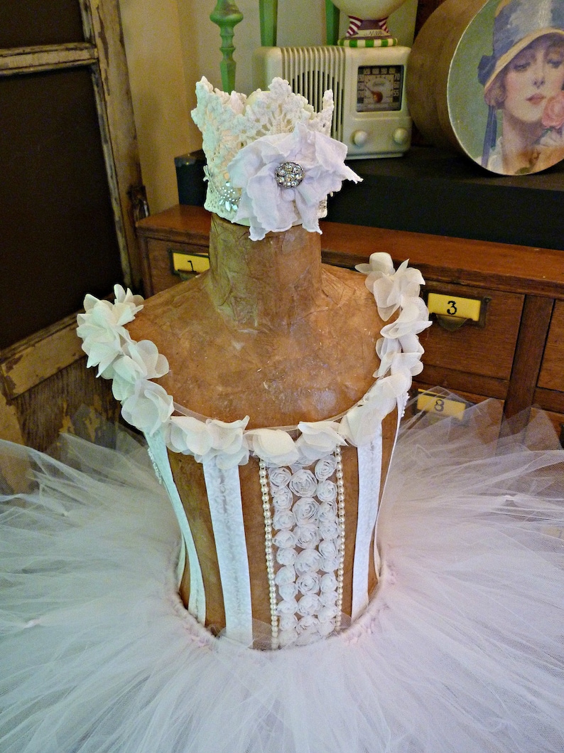 Princess Ballerina Dress Form Manneqquin Custom Personalized Vintage