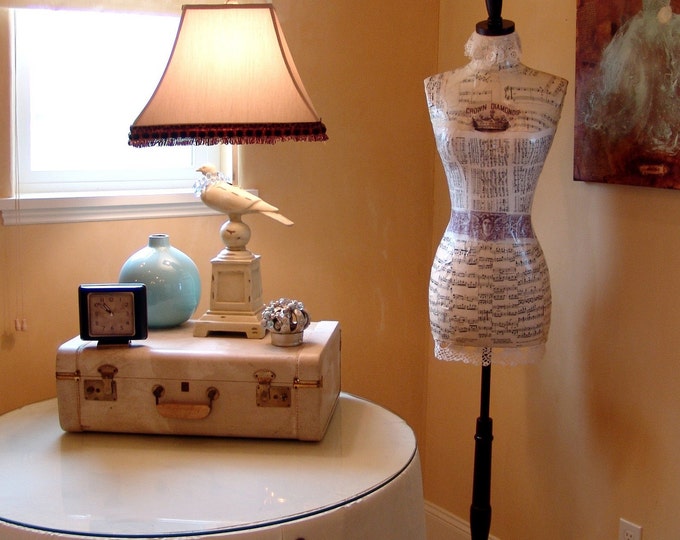 Full Size Mannequin Dress Form Vintage Inspired Art Free Shipping ...