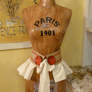 Vintage Inspired Dress Form Mannequin French Paris Art   Free Shipping/Layaway Available