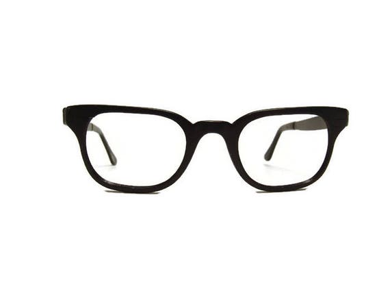 Vintage Black Horn Rim Eyeglasses Frame Tura Shel… - image 3