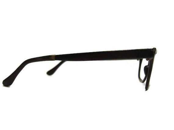 Vintage Black Horn Rim Eyeglasses Frame Tura Shel… - image 2