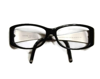 Vintage 1950s Black Eyeglasses Eyewear Frame  Shelf #242