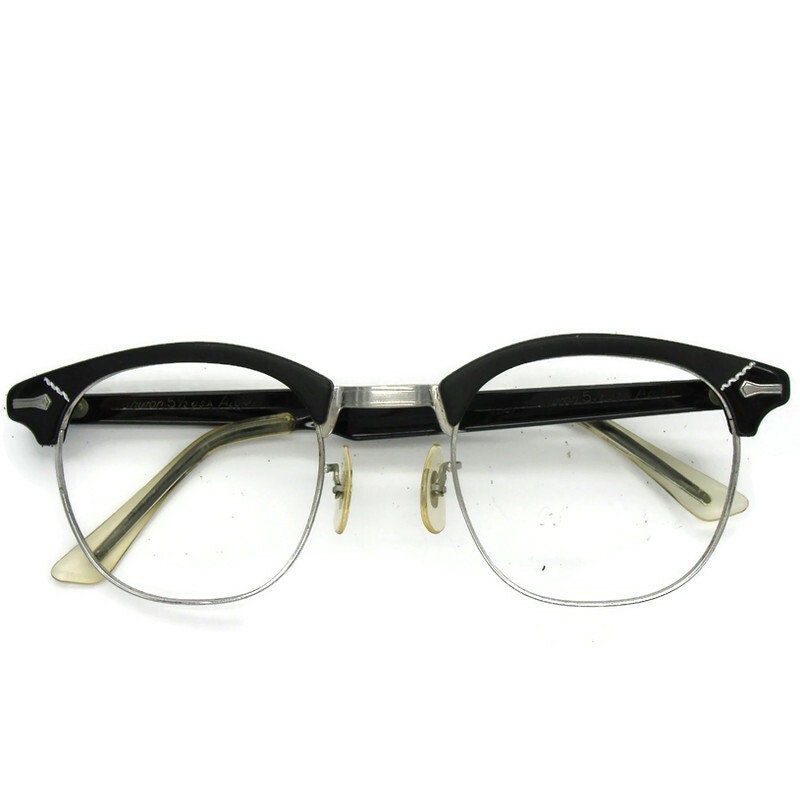 【1960s’】Shuron Vintage 1950's/60's Pre-Owned Shuron Cat eye Eyeglasses 44