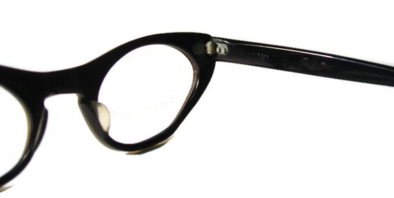 Vintage 60s Eyeglasses Eyewear With Rhinestones F… - image 5